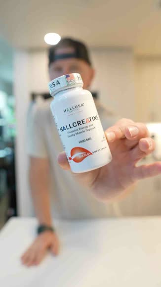 Video review of HALLUSA NATURAL Creatine Monohydrate Capsules  by enigma5