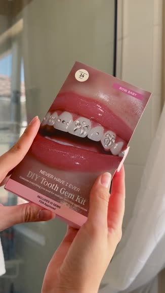 Video review of Never Have I Ever Shop Bow Baby - Diy Tooth Gem Kit  by info202755