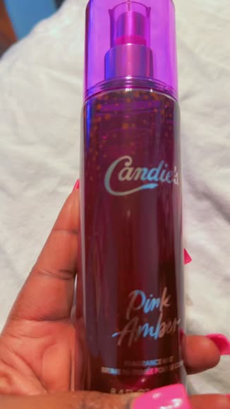 Video review of Candie's Beauty Pink Amber Fragrance Mist  by 651ab8896c89cbe649f89593