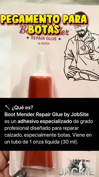 Video review of JobSite Boot Mender Glue (Tube)  by 677b84877bd0486ecee2ea26