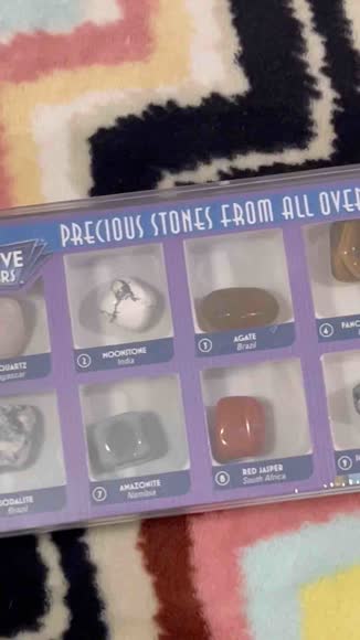 Video review of Safari Ltd® Dr. Steve Hunters Precious Stones From All Over the World  - 10 Real Stones Science & Education Toy Set  by 67c0741bcaa14d6c702ee7df