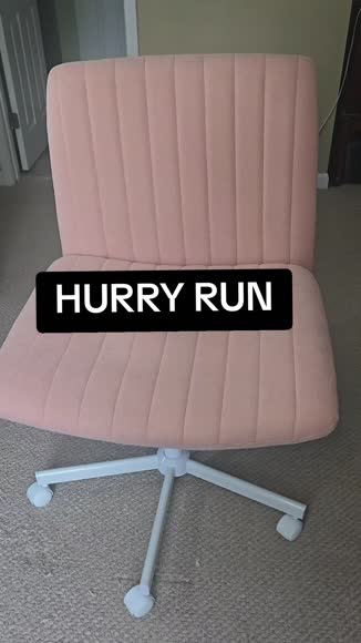 Video review of JOYFINITY Criss Cross-Legged Swivel Chair for Comfort & Style  by amandaj-tok