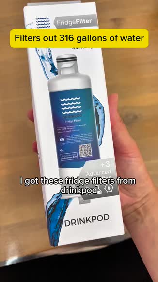 Video review of Drinkpod DA97-17376B Refrigerator Water Filter, Replacement for Samsung®  by 24shiuann