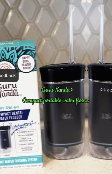Video review of GuruNanda Advanced Dental Water Flosser 2.0 with UV Mode - Rechargeable,Cordless,Portable - 290 ml Water Tank  by 678d595ee986182e6048b188