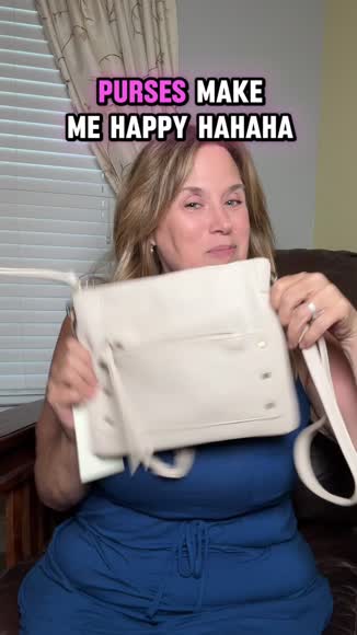 Video review of MMS Brands Savannah Distressed Vegan Leather Crossbody Shoulder Bag – Bone | Compact, Detachable Strap, Vintage-Inspired & Functional  by 677b1caa9bd22df146b0cef1