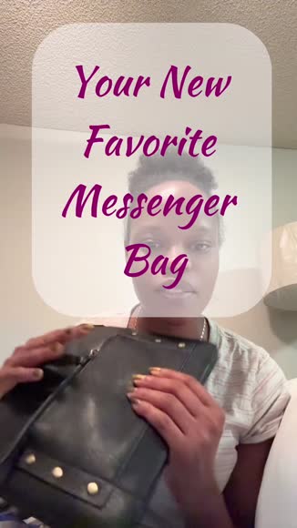 Video review of MMS Brands Savannah Distressed Vegan Leather Crossbody Shoulder Bag – Black | Compact, Detachable Strap, Vintage-Inspired & Functional  by melissa8784