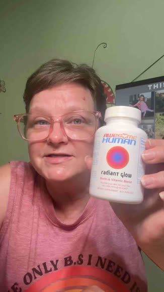 Video review of Awesome Human Radiant Glow | Biotin & Vitamin Blend for Hair, Skin & Nails – Supports Stronger, Healthier Growth & Natural Beauty  by 6782fe108818a3c51e52dde9