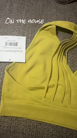 Video review of BRABAR HUG STRAPPY HALTER BRA  by 6778a655deb5f0fc48f69aa9