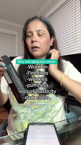Video review of Kleem Organics Anti-Aging Eye Cream for Dark Circles and Puffiness with Peptides  by 676efc935e12ef32e9e3b82f