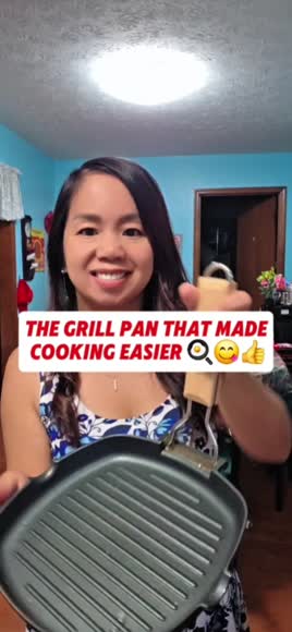 Video review of MASTERPAN Nonstick Grill Pan with Folding Handle  by 67869c0d5722ff09c3b95621
