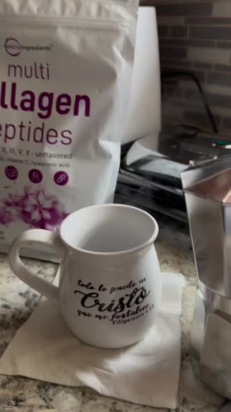 Video review of Micro Ingredients Multi Collagen Peptides Powder  by 678077b282a2631430ee097f