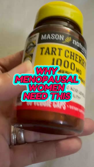 Video review of Mason Vitamins Tart Cherry 1,000 mg Extract With Turmeric Veggie Caps  by agelessfitnessjourne
