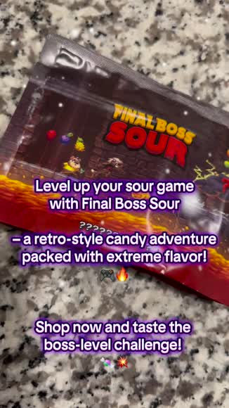 Video review of Final Boss Sour Level 2 Strawberry X Mango  by leonorafeury