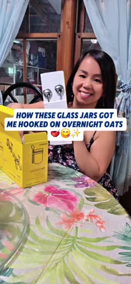 Video review of JoyJolt Dawn Overnight Oats Glass Containers  by 67869c0d5722ff09c3b95621