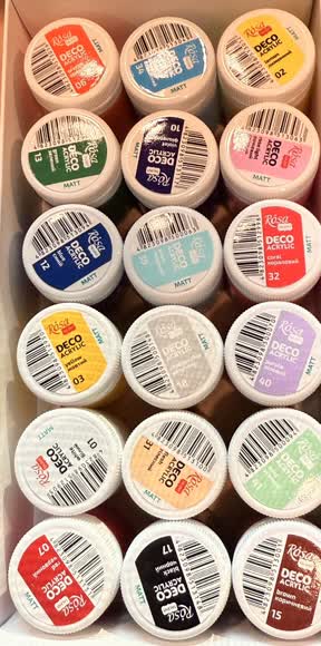 Video review of Wise Elk Matte Acrylic Paint for Decor Set of 18  by 676813123cc340d2a4db0550