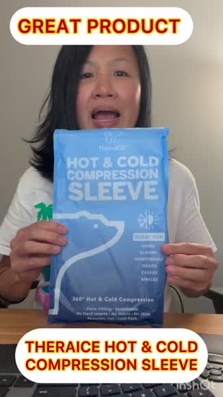 Video review of TheraICE Hot & Cold Compression Sleeve  by 67a569e5f6aea54e79f499b0
