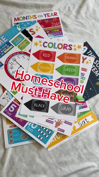 Video review of Hadley Designs Colorful Educational Posters  by 6607660d3cb7e557f65815a9
