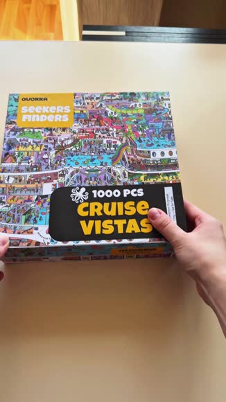 Video review of QUOKKA 1000 Pcs Jigsaw Puzzle for Adults with Extra Fun Challenges  by dtc-