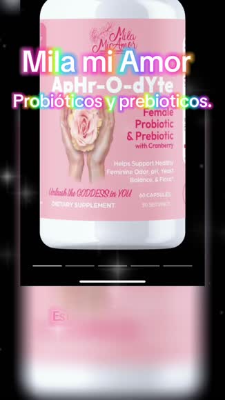 Video review of Milamiamor ApHr-O-dYte Female Probiotic & Prebiotic with Cranberry  by 67847a455ce7a95198925adc