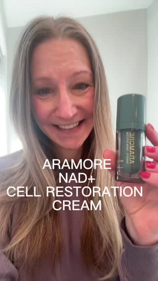 Video review of Aramore Skincare NAD+ Cell Restoration Cream  by gdipalo