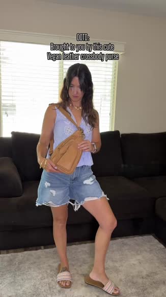 Video review of MMS Brands Tasha Vegan Leather Crossbody Sling Bag by Antik Kraft – Camel | Lightweight, Adjustable Strap, Compact & Stylish  by 6776d45d22c66b3c5ba917ad