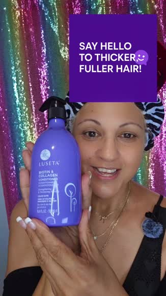 Video review of Luseta Beauty Biotin & Collagen Conditioner  by 678d9f0fccc18a2999ec4564