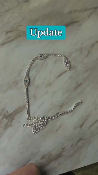 Video review of Ora Gift Bling Evil Eye Anklet  by 67947e9c54eb1d6926e95122