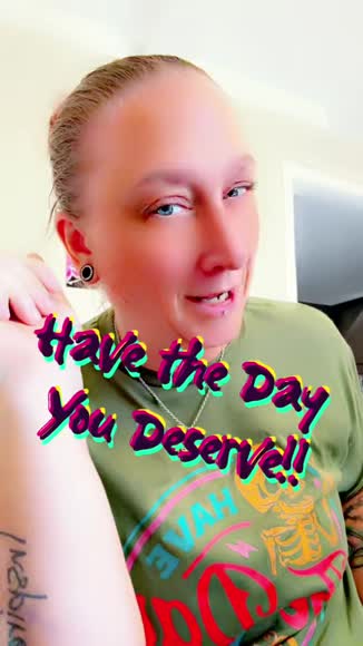 Video review of Refinery Number One Have the Day You Deserve Super Soft Tee  by 67686804b710878d6f863c3f