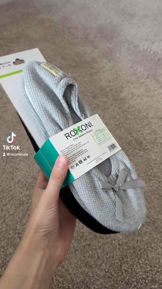 Video review of Roxoni Roxoni Women's Terry Classic Cotton Ballerina Slippers (Pack of 2)  by 66f5dd24d8045fe752936abd