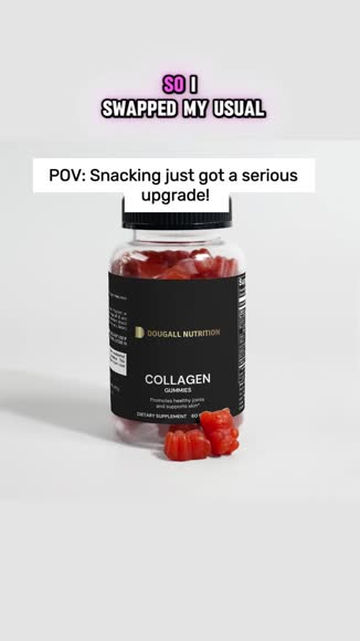 Video review of Dougall Nutrition Collagen Gummies (Adult)  by dougallnutrition231