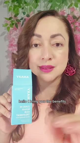 Video review of Amaxy Miracle Bonding Serum | 3 Minutes Hair Repair, No Rinse, Soft and Shine Treatment Serum  by 67850c99e8b608dd1436f700