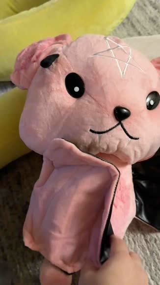 Video review of 8 Side New Dark Gothic Style Plush Stuffed Toy Figure  by jasminebbeauty
