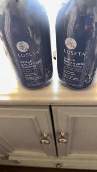 Video review of Luseta Beauty Luseta Scalp Balancing Shampoo & Conditioner 2 x 16.9oz  Scalp Clarifying Dandruff  by 661f3c2cfaf876791529598d