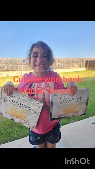 Video review of Grooved Learning Cursive Workbooks with Disappearing Ink Pens - Reusable Grooved Pages  by 6799392d894563d02517c1d6