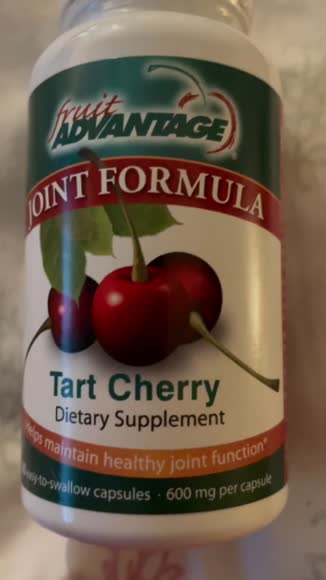 Video review of Fruit Advantage Tart Cherry Joint Formula - 1 Bottle  by 678acb9b2ae2d21a33b8e05c