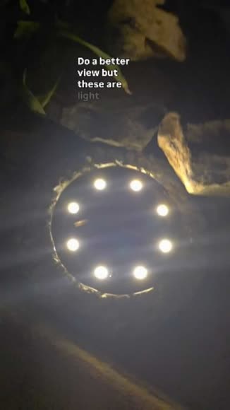 Video review of Morvat LED Solar Powered Rock Landscape Pathway Lights, Amber Light  by 66df47368b5d0c71b3ec46e8