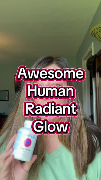 Video review of Awesome Human Radiant Glow | Biotin & Vitamin Blend for Hair, Skin & Nails – Supports Stronger, Healthier Growth & Natural Beauty  by 678bda6fc4f4681f38711b9f