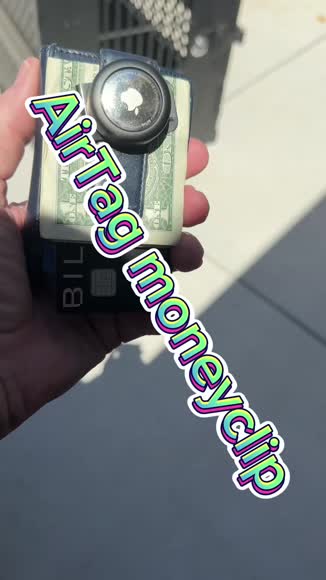 Video review of Axwell AirTag Money Clip  by 6789076ea6214463918653b4