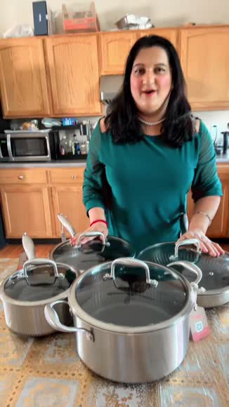 Video review of Nutrichef Professional Cookware Collection: 8 Pcs Triply Cookware Set  by 6754ea2d0bde65070a1b08b2