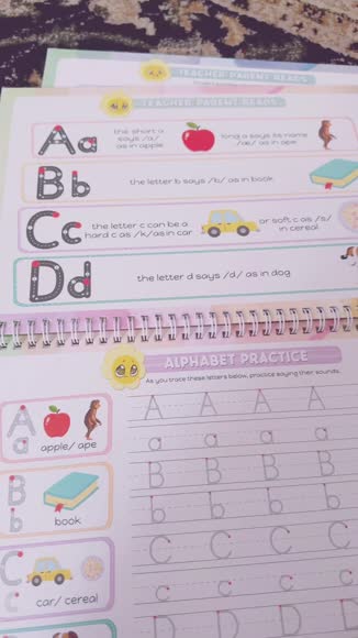 Video review of Grooved Learning Magic Grooved Handwriting Workbooks with Disappearing Ink for Kids - Letters & Numbers  by 675c9168488a0bfe6133fd9f