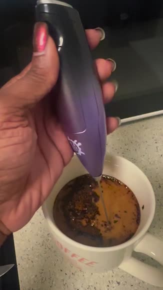 Video review of Zulay Kitchen Double Whisk Milk Frother With Upgraded Holster Stand  by melissa8784
