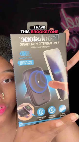 Video review of Gabba Goods Brookstone Magnetic Wireless Power Bank  by 67770f8833385ee1f137b0f3