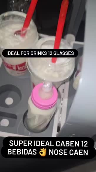 Video review of Bevee 12 Cup Drink Carrier  by 