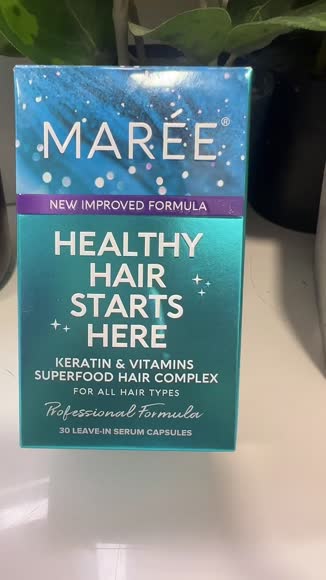 Video review of Maree Oil Capsules for Frizzy Hair  by 6781e5a234dbf26bd5f035b0