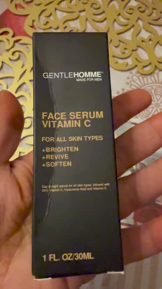 Video review of Gentlehomme Vitamin C Face Serum for Men  by 67daecdb3d97802d8504b068