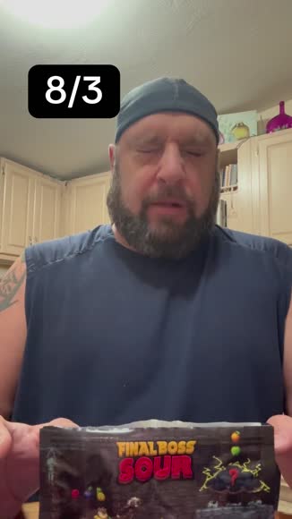 Video review of Final Boss Sour Level 2 Strawberry X Mango  by 678960ee19e00d39c060ec06