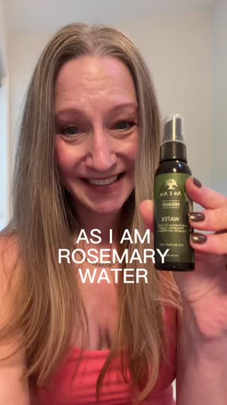 Video review of As I Am rosemary water 2 ounce  by gdipalo