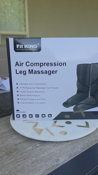 Video review of FIT KING Advanced Leg & Foot Compression Massager  by 66df47368b5d0c71b3ec46e8