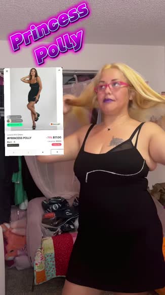 Video review of Princess Polly Bonjour Bubble Hem Mini Dress  by 677eb5f80842b261e648670e