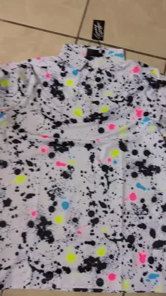 Video review of Sunday Swagger Womens Sleeved - Splatter  by 675b5eed8aa76e1573b8135c